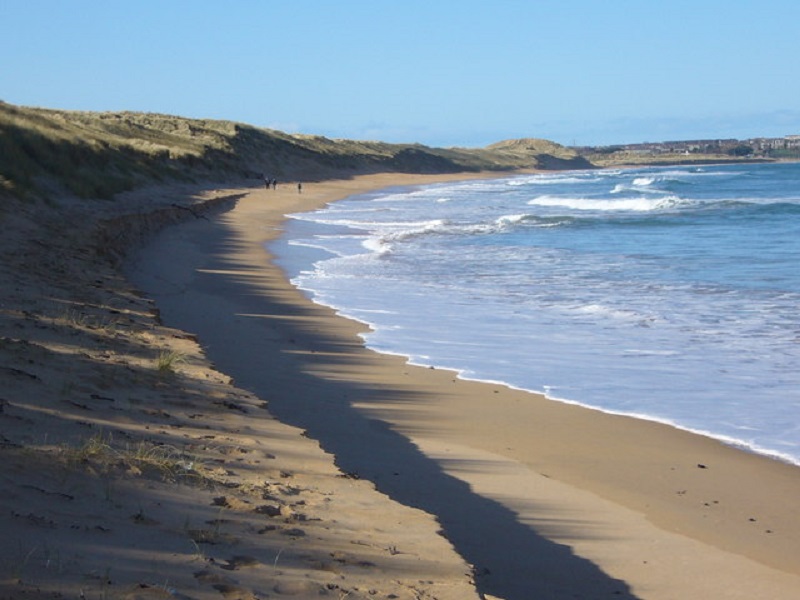 Beach-and-dunes-Fraserburgh-Bay