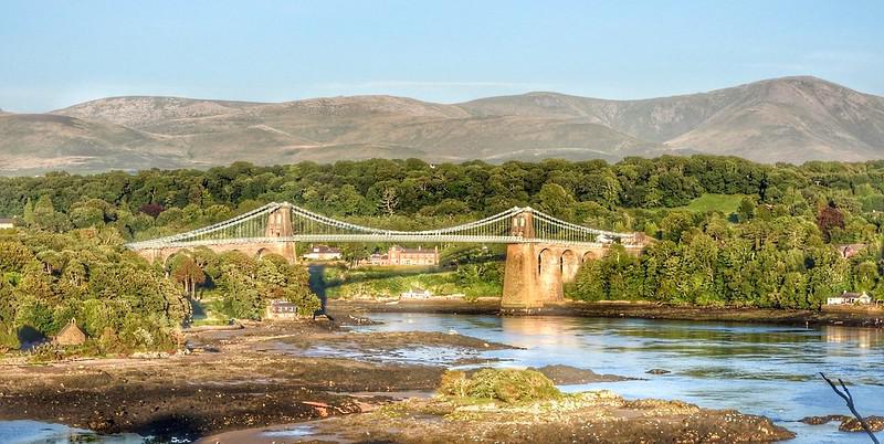 Menai Strait Suspension Bridge 