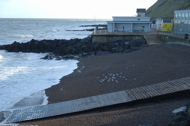 Sheringham beach Norfolk