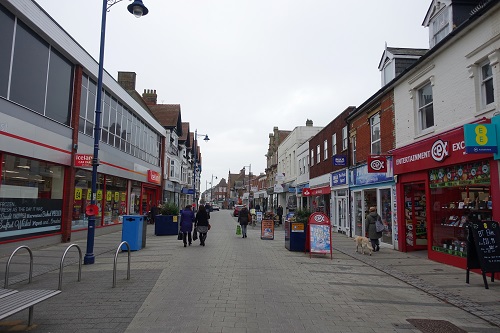 Felixstowe Suffolk town centre