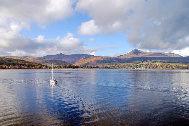 Brodick bay