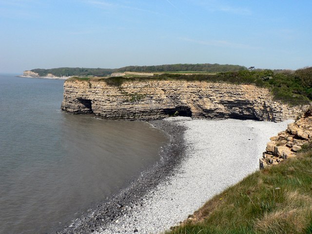 Cliffs at Tresillian Bay, Llantwit Major