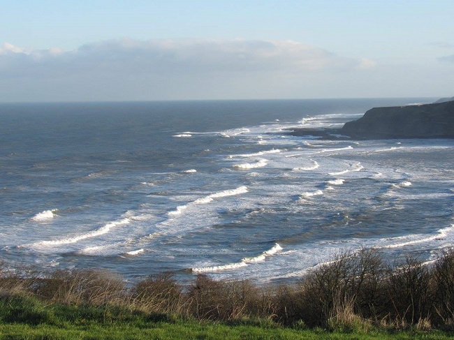 Cayton Bay British coast