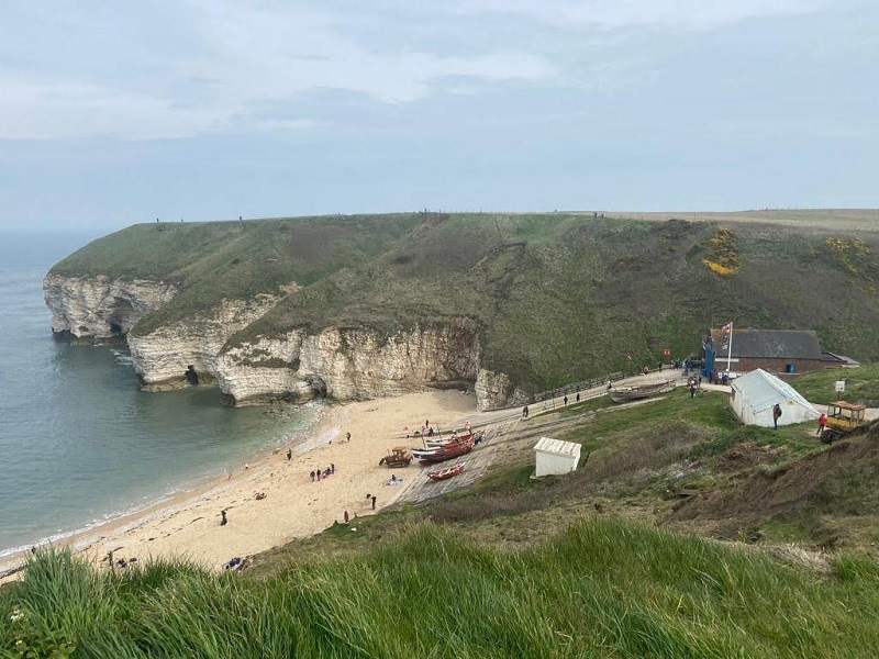 Flamborough beach