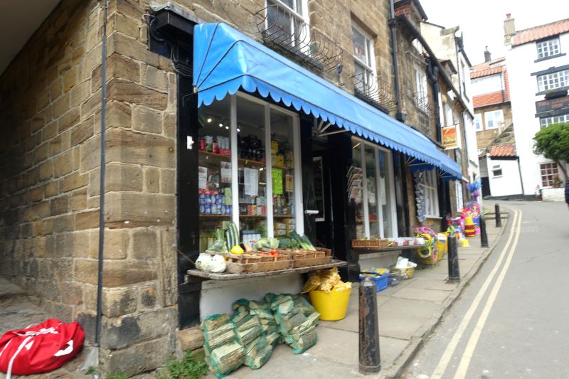 Robin Hood’s Bay- Yorkshire Coast-shops