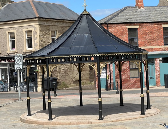 The traditional bandstand has been a feature of the Newbiggin seafront 