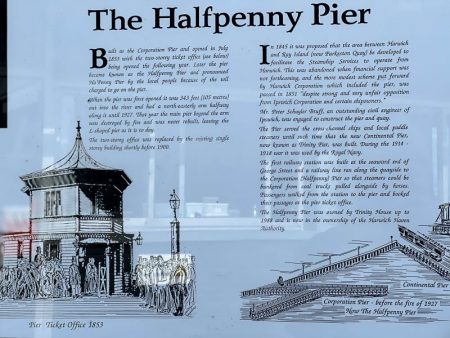 Halfpenny Pier in Harwich