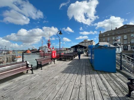 Halfpenny Pier in Harwich